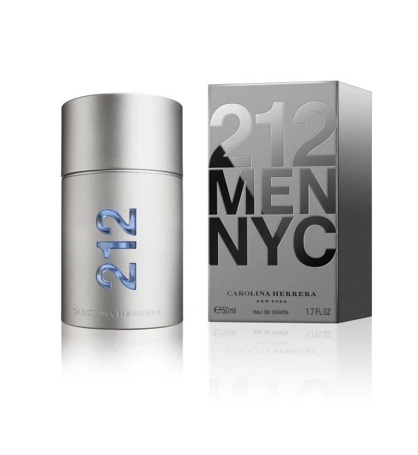 212 MEN de Carolina Herrera Eau de Toilette de 50ml's foto | Noxir Fragancias |  BizneCubano