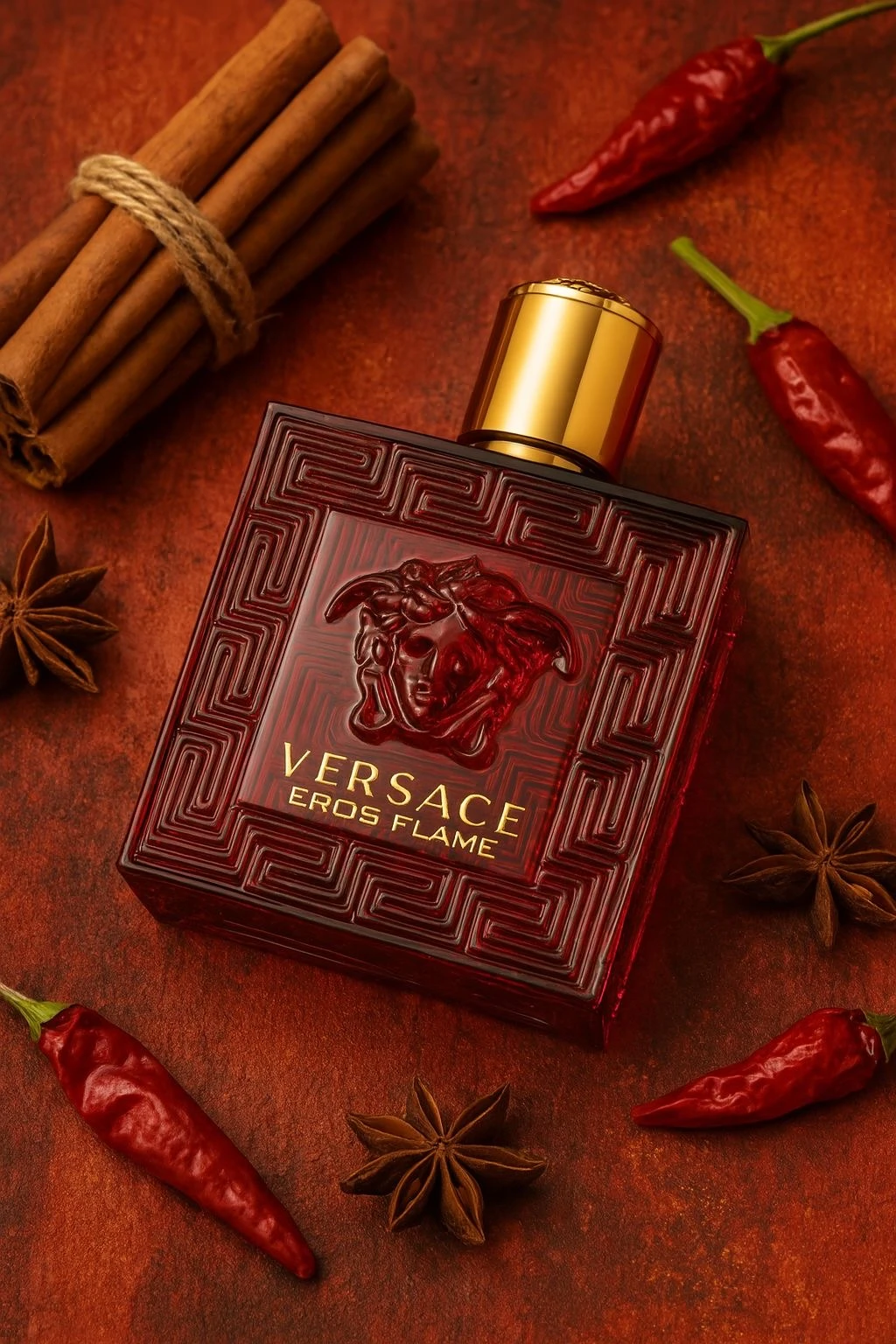 Versace Eros Flame Eau de Toilette 100ml's foto | Noxir Fragancias |  BizneCubano
